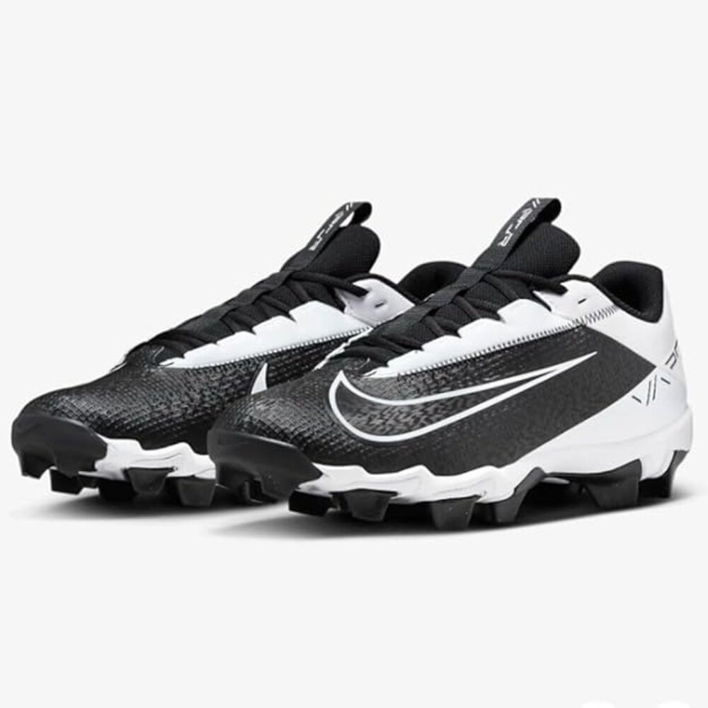 Nike Men Vapor Edge Shark 2 Football Cleats DH5088-001 Black White Size 12